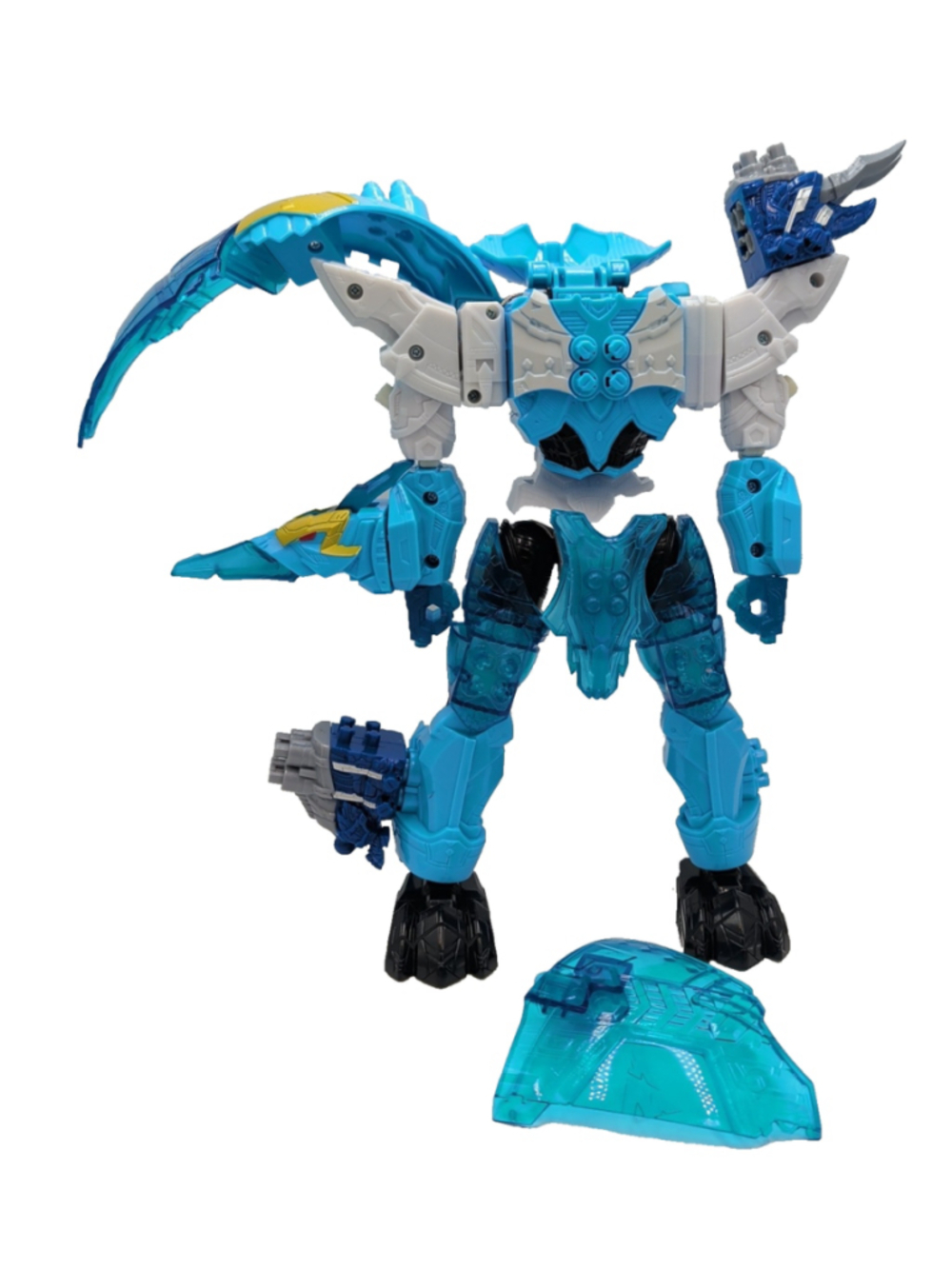 Power Rangers Dino Fury Ptera Freeze Zord Link Megazord Action Figure Incomplete